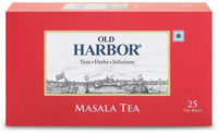 old harbor tea Masala Tea 25 Tea Bags Spices Masala Tea Bags Box(50 g)