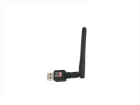 PIQANCY 600Mbps USB WiFi Dongle with Antenna USB Adapter(Black)
