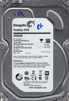 Seagate ST4000DM000 4 TB Desktop Internal Hard Disk Drive (HDD) (Z30, TK, PN 1F2168-300, FW CC54)