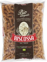 Pastificio Riscossa Organic Spirali Whole Wheat Pasta Shell Pasta(500 g)