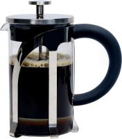 café JEI French Press Coffee and Tea Maker 600ml with 4 Level Filtration System, Stainless Steel, Heat Resistant Borosilicate Glass 5 Cups Coffee Maker(stainless steel)