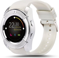 CloneBeatz DUG_192D_V8 Smartwatch(White Strap, XL)
