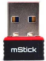 MStick WiFi Adapter Dongle 2.4GHz USB Adapter(Black, Silver)