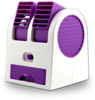 APSTON APSTON Chargeble Dual Bladeless Mini Fresh Air Cooler COL Cooler(Purple)
