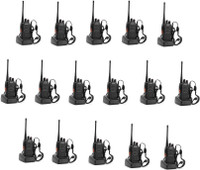 Baofeng (16 Pcs) BF-888S Walkie Talkie(Black)
