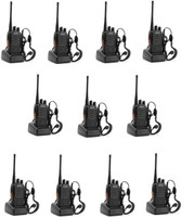 Baofeng (11 Pcs) BF-888S Walkie Talkie(Black)