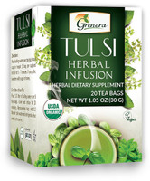 Grenera Tulsi Herbal Tea - 20 Tea Bags/Box Herbs Herbal Tea Bags Box(20 Bags)