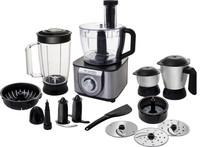 La Italia by Renesola Kitchen Machine 1000 W Food Processor(Silver, Black)