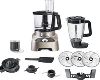Tefal FP Double Force 1000 W Food Processor(Black, Grey)