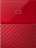 WD My Passport 2 TB Wired External Hard Disk Drive (HDD)(Red)