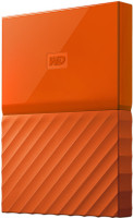 WD My Passport 2 TB Wired External Hard Disk Drive (HDD)(Orange)
