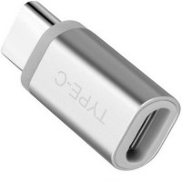 techdeal Type C Silver USB Adapter(Silver)