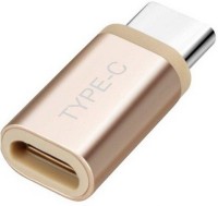 techdeal Type C Gold USB Adapter(Gold)