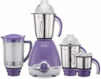 Preethi Lavender 600 W Mixer Grinder (4 Jars, Purple)