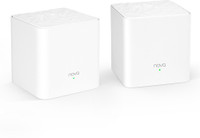 TENDA Nova MW3 (2-Pack) Whole Home Mesh 1176 Mbps Mesh Router(White, Dual Band)