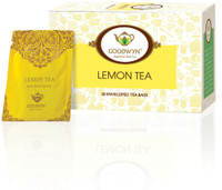 Goodwyn Refreshing and Energising Lemon Tea, 20 Tea Bags Lemon Black Tea Bags Box(20 Bags)