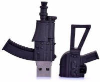 PANKREETI Rubber AK47 32 GB Pen Drive(Black)