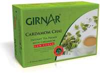 Girnar Tea Cardamom Low Sugar Cardamom Instant Tea Box(80 g)