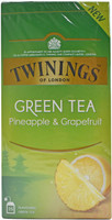 Twinings Green Tea Pineapple & Grapefruit, 25 Tea Bags - 40g (25x1.6g) Assorted Green Tea Bags Box(40 g)