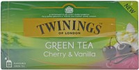 Twinings Green Tea Cherry & Vanilla, 25 Tea Bags - 42.5g (25x1.7g) Cherry, Vanilla Green Tea Bags Box(42.5 g)