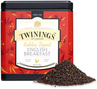 Twinings Golden Tipped English Breakfast - 100g Unflavoured Black Tea Box(100 g)