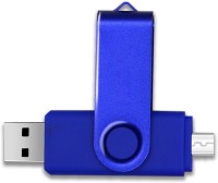 PANKREETI PKT346 OTG Swivel 64 GB Pen Drive(Blue)