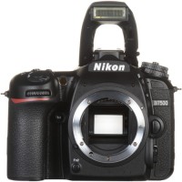 NIKON DX NIKON D7500 DSLR Camera (Body only) (16 GB SD Card + Camera Bag)(Black)