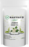 Navvayd Jasmine Green Tea 100 gm (40 cups) | Handcrafted High Grown Green Tea blends Jasmine Green Tea Pouch(100 g)