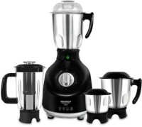 MAHARAJA WHITELINE Maharaja white FURY+ (MX-175) 2017 750 W Juicer Mixer Grinder (4 Jars, Premium Black & Silver)