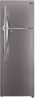LG 284 L Frost Free Double Door 2 Star Refrigerator(Dazzle Steel, GL-T302RDSU)