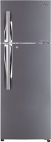 LG 335 L Frost Free Double Door 3 Star Convertible Refrigerator(Shiny Steel, GL-T372JPZU)