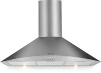 Sun Flame YA 90 Wall Mounted Chimney(grey 1100 CMH)