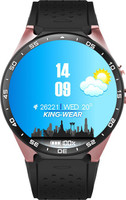 Omnix Kingswear Smartwatch(Black Strap, M)