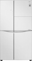 View LG 675 L Frost Free Side by Side Refrigerator(Linen White, GC-C247UGLW)  Price Online