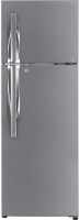 LG 308 L Frost Free Double Door 2 Star Refrigerator(Shiny Steel, GL-T322RPZU)