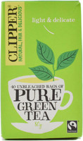Clipper Pure Green Tea Bags, 40pk - 80g Green Tea Bags Box(80 g)