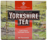 Taylors of Harrogate Yorkshire Tea Bags 80 pk Tea Bags Box(250 g)