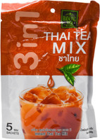 Ranong Tea Tea Instant Thai Tea Mix, 5 Sachets - 100g Assorted Instant Tea Pouch(100 g)