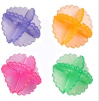 pinkparifashion Multicolor Laundry ball Pack of 4 Detergent Bar(0.303 g, Pack of 4)