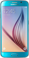 (Refurbished) SAMSUNG Galaxy S6 (Blue Topaz, 32 GB)(3 GB RAM)