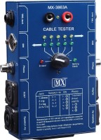 MX Audio Cable Tester Tests XLR 6.35mm TRS 1/4