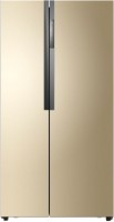 Haier 565 L Frost Free Side by Side Refrigerator(Gold, HRF-618GS)