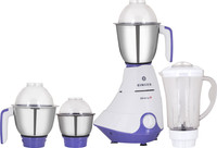 Singer Gracy Plus 750 W Mixer Grinder (4 Jars, Purple, White)