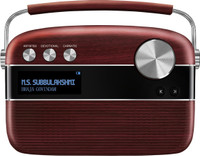 saregama Carvaan Tamil 6 W Bluetooth Home Theatre(Cherrywood Red, Stereo Channel)