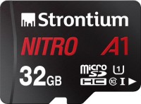 Strontium Nitro A1 32 GB SDHC Class 10 100 Mbps  Memory Card(With Adapter)