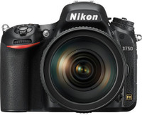 NIKON D750 DSLR Camera Body with Single Lens: 24-120mm VR Lens(Black)