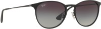 Ray-Ban Round Sunglasses(For Men & Women, Grey)