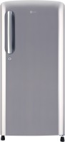 LG 190 L Direct Cool Single Door 5 Star Refrigerator(Shiny Steel, GL-B201APZY) (LG) Delhi Buy Online