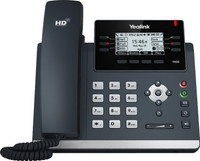Yealink SIP-T42S Corded Landline Phone(Black)