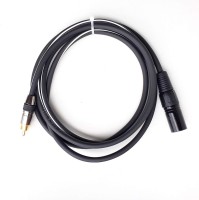 SeCro Premier Series Xlr Male To Rca Male 16awg Cable (3 Meters) Audio Cable(Black)